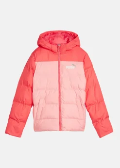 Puma Colourblock Polyball Hooded Ja Peach Smoothie