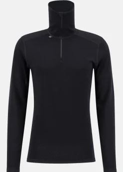 Ulvang Comfort 200 turtle neck w/zip Black/Black
