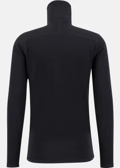 Ulvang Comfort 200 turtle neck w/zip Black/Black
