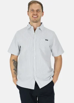 Seaside Coos Bay Shirt Blue Stripe