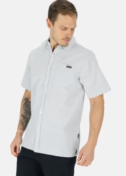 Seaside Coos Bay Shirt Blue Stripe