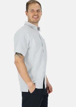 Seaside Coos Bay Shirt Blue Stripe