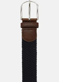 Online Seaside Coos Bay Stretch Belt Navy