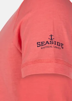 Sale Seaside Coos Bay Tee Coral