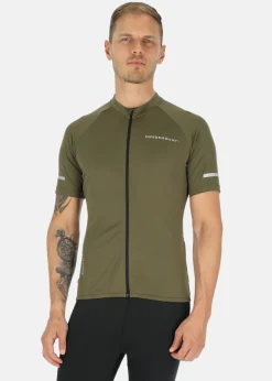Sale Swedemount Core Bike Tee Olive/Reflective