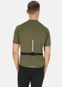 Sale Swedemount Core Bike Tee Olive/Reflective