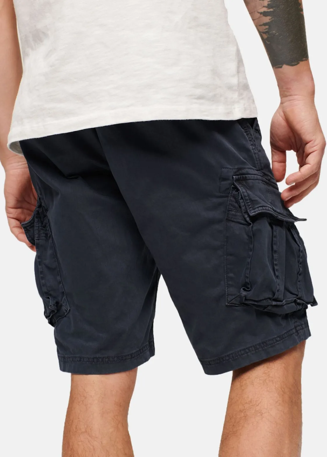 Discount Superdry CORE CARGO SHORT Eclipse Navy