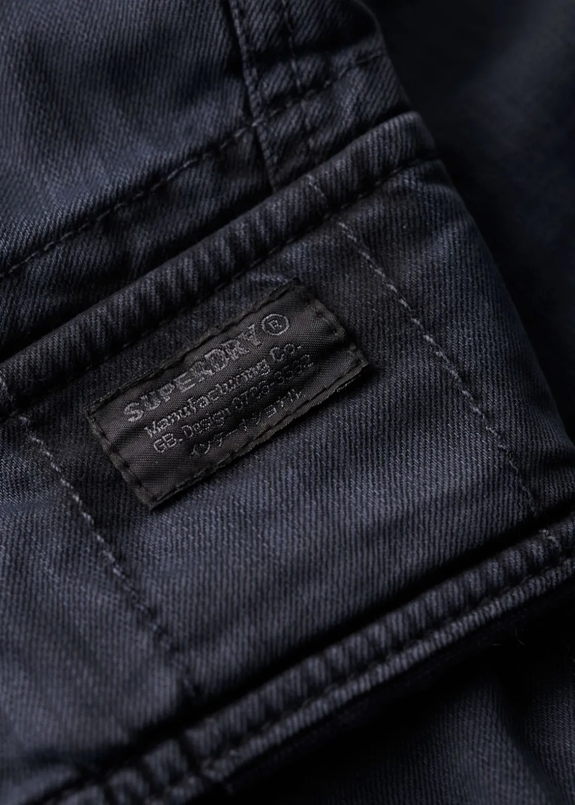 Discount Superdry CORE CARGO SHORT Eclipse Navy