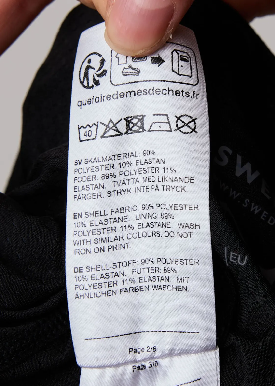 Discount Swedemount Core 2-In-1 Shorts Denim Blue