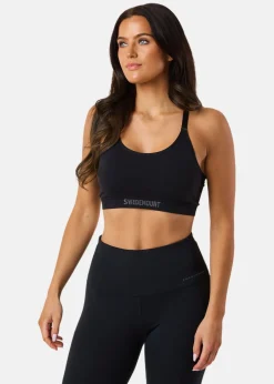 Best Swedemount Core Strap Bra W Black