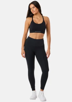 Best Swedemount Core Strap Bra W Black