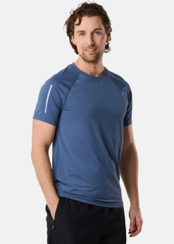Best Swedemount Core Training Tee Denim Blue