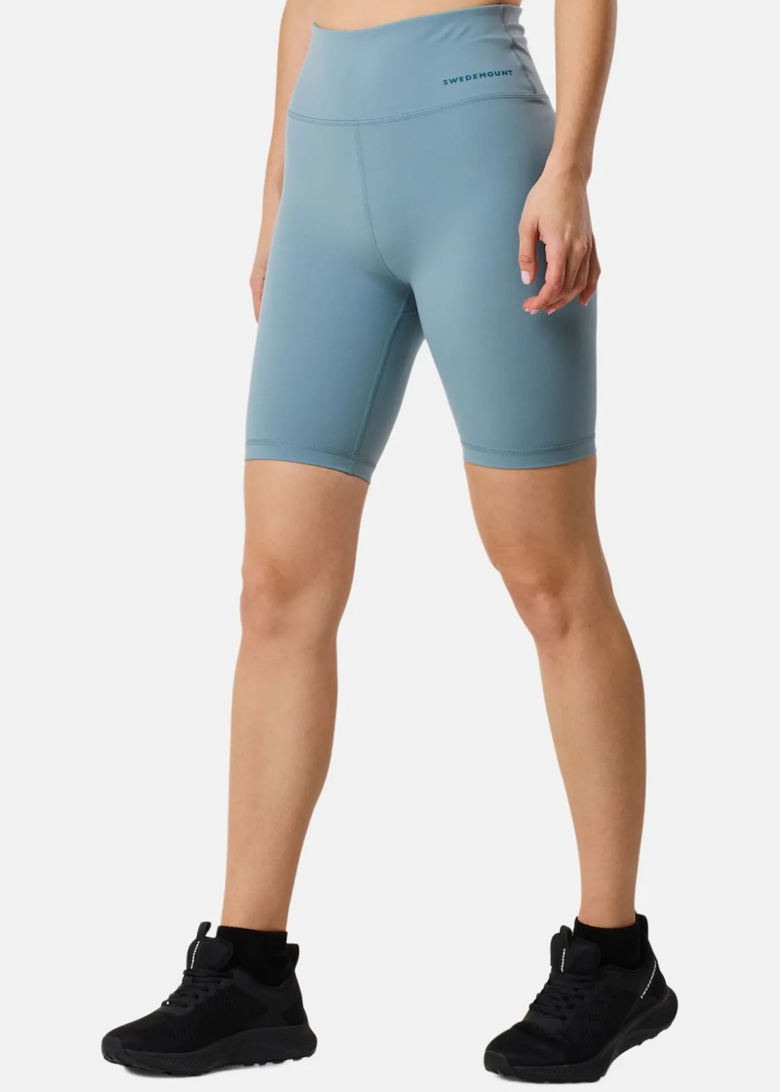 Swedemount Core High Waist Tights Short W Sage Green