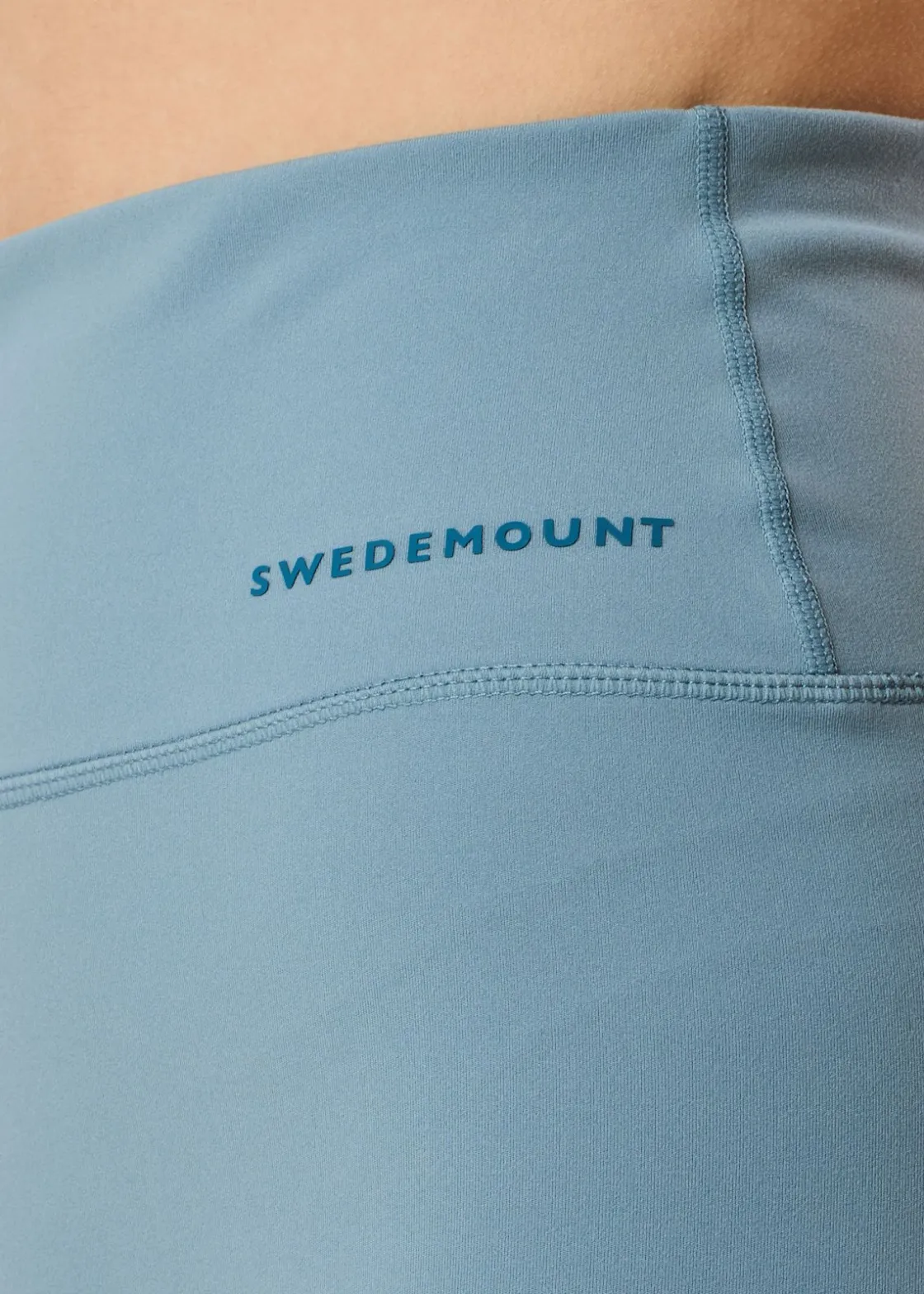 Swedemount Core High Waist Tights Short W Sage Green