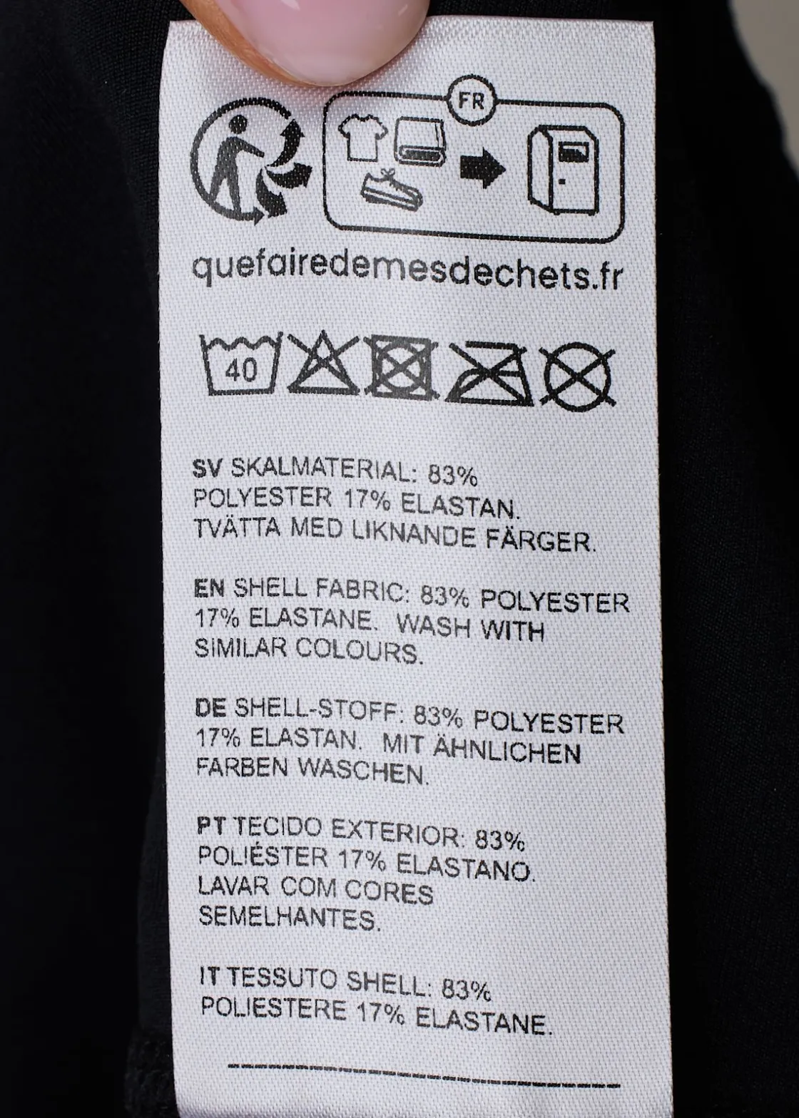 Sale Swedemount Core High Waist Tights Short W Black