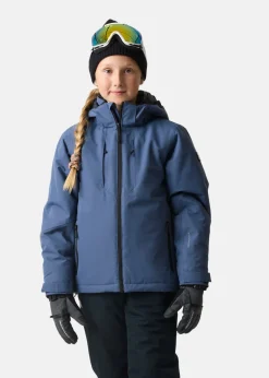 Online X-trail Cortina Ski Jacket JR Steel Blue
