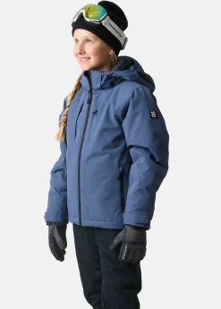 Online X-trail Cortina Ski Jacket JR Steel Blue