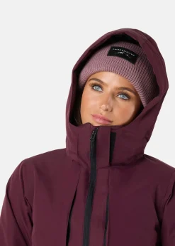 Hot X-trail Cortina Ski Jacket W Burgundy