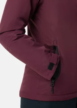 Hot X-trail Cortina Ski Jacket W Burgundy