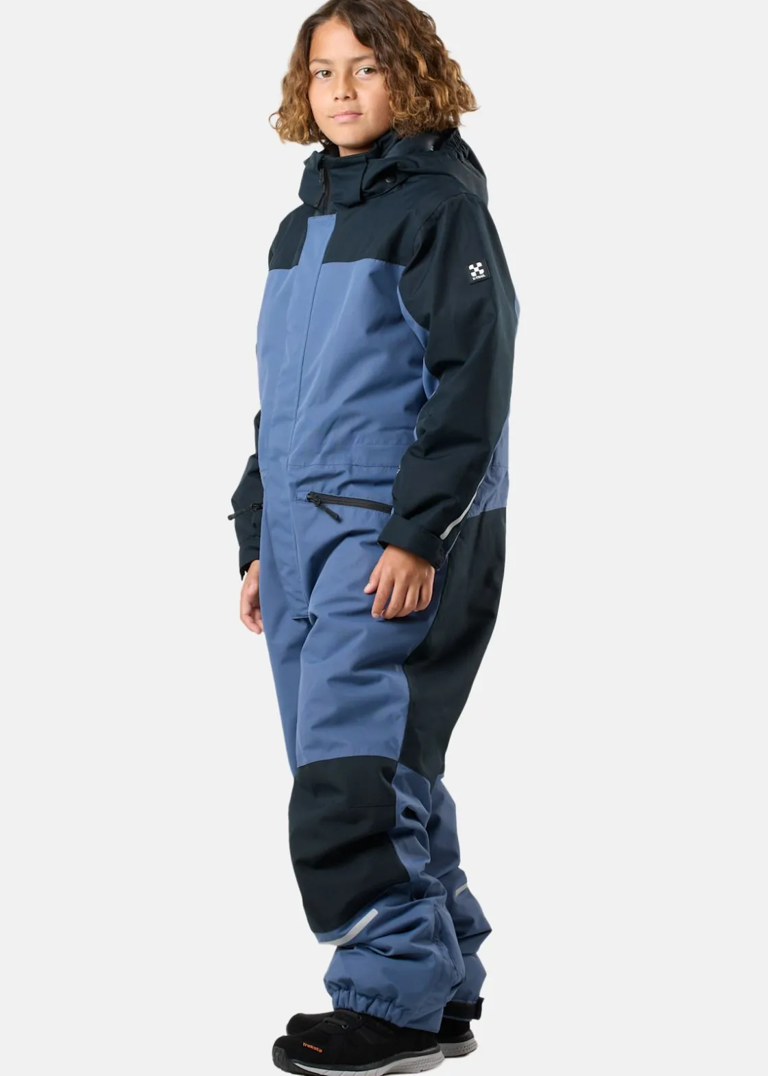 Hot X-trail Cortina Ski Overall JR Steel Blue/Black