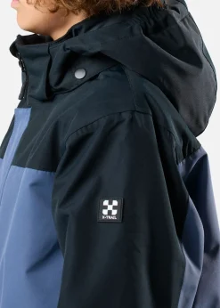 Hot X-trail Cortina Ski Overall JR Steel Blue/Black