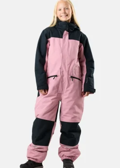 Sale X-trail Cortina Ski Overall JR Pink/Black