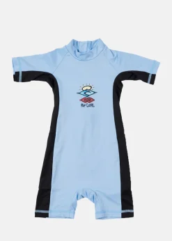 Discount Rip Curl COSMIC S/S SPRING SUIT -BOY BELLS BLUE