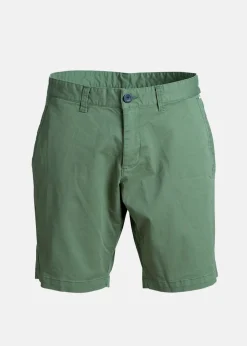 Discount Huski Wear Cotton Shorts Middle Green