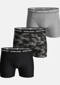 Discount Björn Borg COTTON STRETCH BOXER 3p Black Beauty