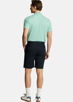 Clearance Lyle&scott Course Stretch Chino Shorts Dark Navy