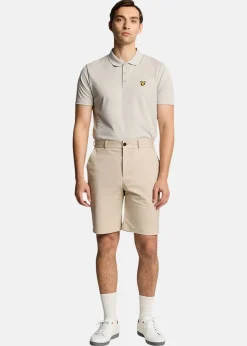 Hot Lyle&scott Course Stretch Chino Shorts Sesame