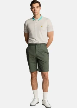 Lyle&scott Course Stretch Chino Shorts Cactus Green