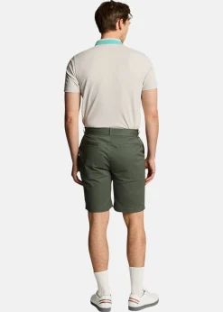 Lyle&scott Course Stretch Chino Shorts Cactus Green