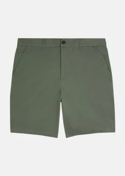 Lyle&scott Course Stretch Chino Shorts Cactus Green