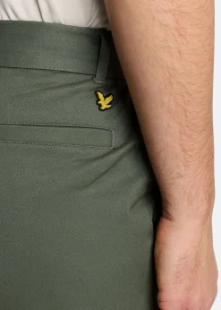 Lyle&scott Course Stretch Chino Shorts Cactus Green