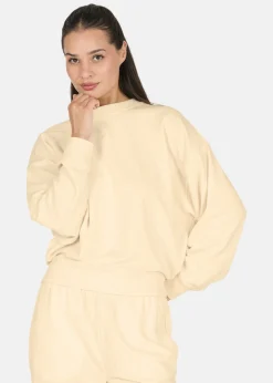 Clearance Athlecia Crecy W Crew Neck Whisper White