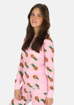 Discount Blount & Pool Crewneck L/S Baselayer W Pink Pineapple