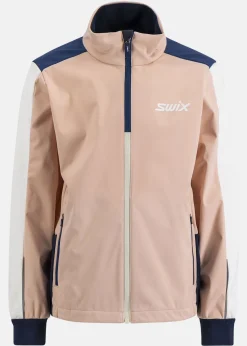 Clearance Swix Cross jacket Jr Peach whip