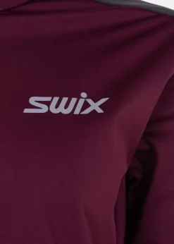 New Swix Cross jacket Ws Dark aubergine