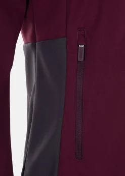 New Swix Cross jacket Ws Dark aubergine