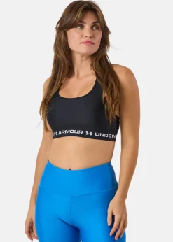 Outlet Under Armour Crossback Mid Bra Black