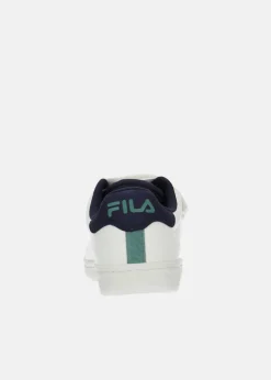 Clearance Fila CROSSCOURT 2 NT velcro kids White-Medieval Blue