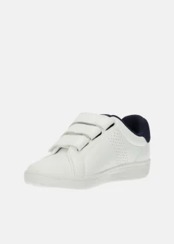 Clearance Fila CROSSCOURT 2 NT velcro kids White-Medieval Blue