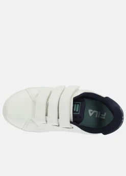 Clearance Fila CROSSCOURT 2 NT velcro kids White-Medieval Blue