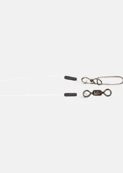 Sale Catch With Care CWC FC Leader, 18" 90lb / 0,90mm Stay-Lok #4 No Color