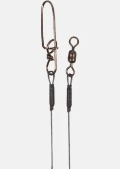 Best Catch With Care CWC TI Wire Leader, 7-strand 18" 50lb Stay-Lok #4 No Color