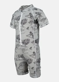 Lindberg CYPRUS SUIT MINT GREEN/GREY