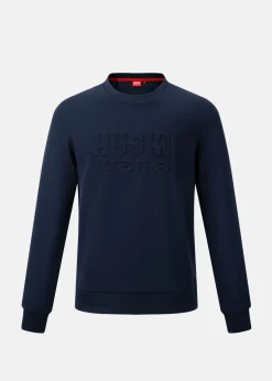 Hot Huski Wear 3D CREW Navy Blue