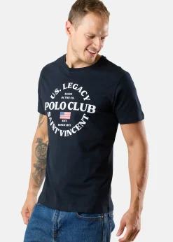 Saint Vincent Dallas Tee Navy