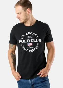 New Saint Vincent Dallas Tee Black